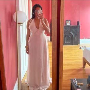 Birdy Grey Halter Dress Size M